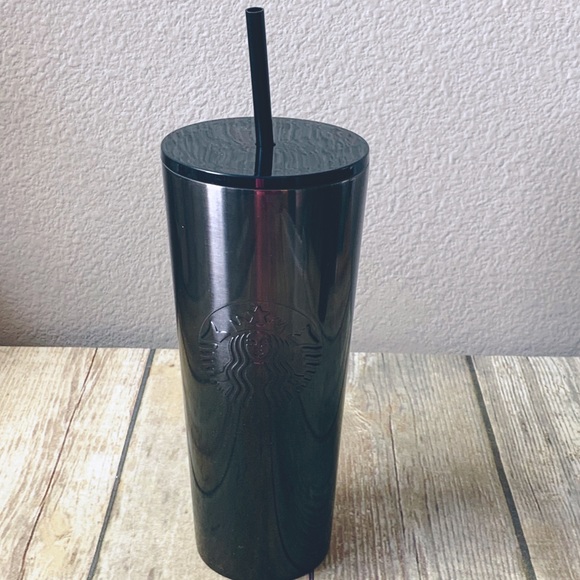 * STARBUCKS Black Glitter Tumbler - Picture 2 of 6